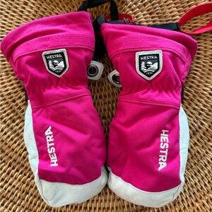 Hestra heli ski junior mittens